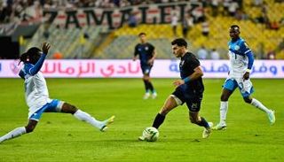 من مباراة الزمالك وفلامبو البوروندي في دوري أبطال أفريقيا