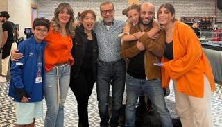 شريف منير وأسرته