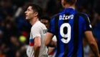 عمره 44 شهرا.. رقم سلبي يطارد ليفاندوفسكي أمام إنتر ميلان