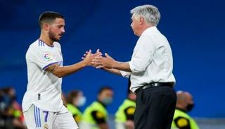 إيدين هازارد وكارلو أنشيلوتي - ريال مدريد