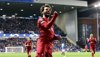 هاتريك محمد صلاح نجم ليفربول ضد رينجرز