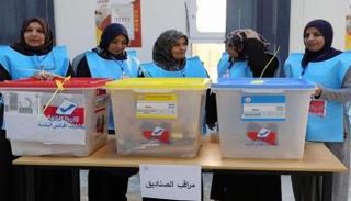 أحد مراكز الاقتراع في ليبيا (أرشيفية)