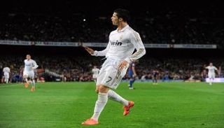 كريستيانو رونالدو واحتفاله ضد برشلونة