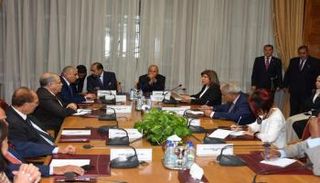 الأمين العام للجامعة العربية وأعضاء مبادرة القضاء على الجوع