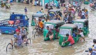 الفيضانات في بنجلاديش- أرشيفية