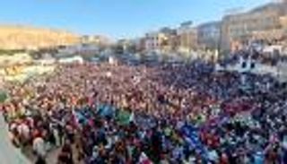 "مليونية الخلاص".. قبائل اليمن بالشرق تتحدى مخططات الإخوان (صور)