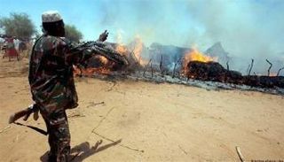 أثار اشتباكات قبلية سابقة في ولاية كردفان