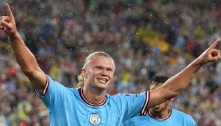 إيرلينج هالاند مهاجم مانشستر سيتي