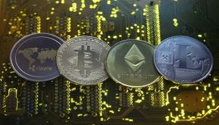 تراجع أسعار العملات الرقمية 