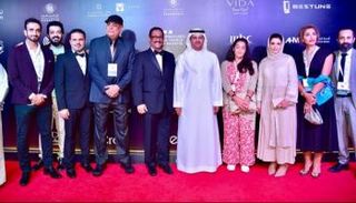 أبطال فيلم كيان بمهرجان البحرين السينمائي