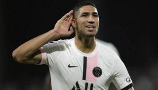 المغربي أشرف حكيمي نجم دورتمود السابق وسان جيرمان الحالي