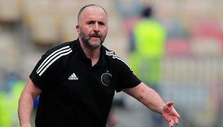 جمال بلماضي مدرب منتخب الجزائر 