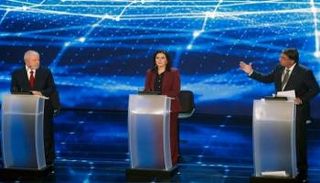 جانب من مناظرة انتخابات الرئاسة البرازيلية