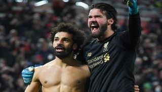 أليسون بيكر ومحمد صلاح نجما ليفربول