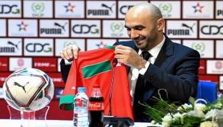 وليد الركراكي مدرب منتخب المغرب