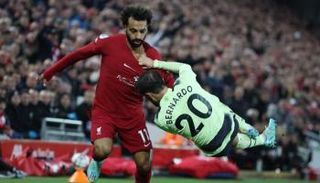 محمد صلاح وبرناردو سيلفا