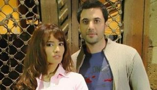 أحمد عز وزوجته السابقة زينة