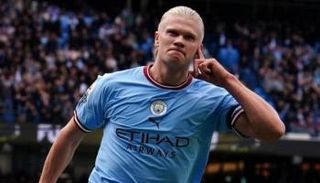 إيرلينج هالاند مهاجم مانشستر سيتي