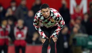 كريستيانو رونالدو لاعب مانشستر يونايتد