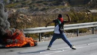 جانب من المواجهات بالضفة الغربية