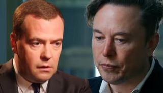 إيلون ماسك ومدفيديف