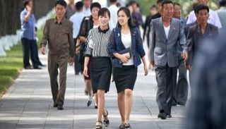 نساء كوريا الشمالية يتمتعن بجرأة عالية - أرشيفية