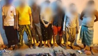 عناصر الخلية الإرهابية 