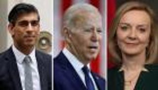 حكومة بريطانيا بعيون بايدن.. تراس "خطأ" وسوناك "علامة فارقة"