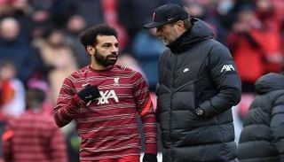 محمد صلاح ويورجن كلوب