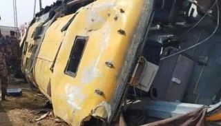 انقلاب حافلة في الأردن