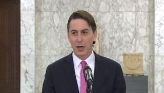 الوسيط الأمريكي عاموس هوكشتاين في قصر بعبدا