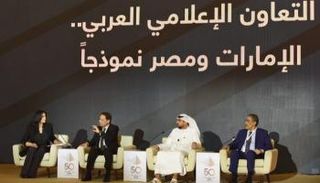 جلسة العلاقات الإعلامية بين مصر والإمارات