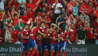 الأهلي على استاد هزاع بن زايد