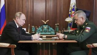 فلاديمير بوتين وسيرجي شويجو