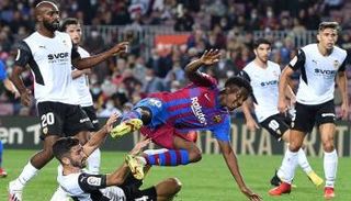 برشلونة وفالنسيا