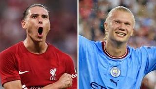 نونيز وهالاند - ليفربول ومانشستر سيتي