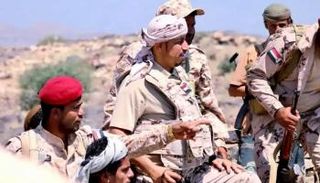 قائد اللواء الخامس دعم وإسناد العميد مختار النوبي يزور جبهة كرش 