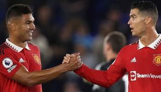 كريستيانو رونالدو وكاسيميرو في مانشستر يونايتد