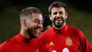 جيرارد بيكيه وسيرجيو راموس