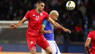 منتخب تونس ضد البرازيل