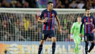 سيرجيو بوسكيتس لاعب برشلونة