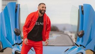 كريم بنزيما مهاجم ريال مدريد