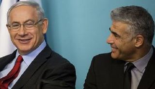 لابيد ونتنياهو - أرشيفية