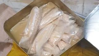 جانب من شحنة الأقراص المخدرة