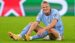 إيرلينج هالاند مهاجم مانشستر سيتي