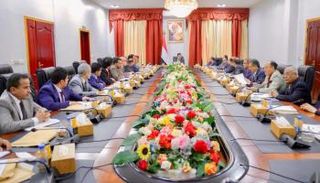 جانب من اجتماع مجلس الوزراء اليمني