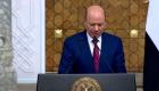 العليمي بقمة المناخ: خزان صافر باليمن يهدد بأكبر كارثة بيئية عالمية