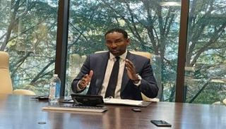 جانب من لقاء عمدة أتلانتا مع 