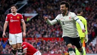 محمد صلاح نجم ليفربول ضد مانشستر يونايتد