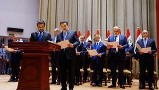 السوداني خلال نيل حكومته الثقة في مجلس النواب